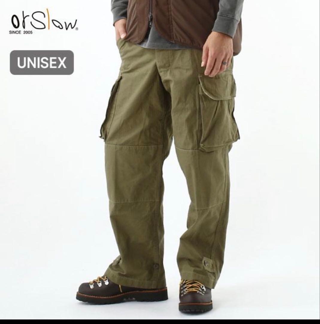パンツ orSlow M-47 French Army Cargo Pants