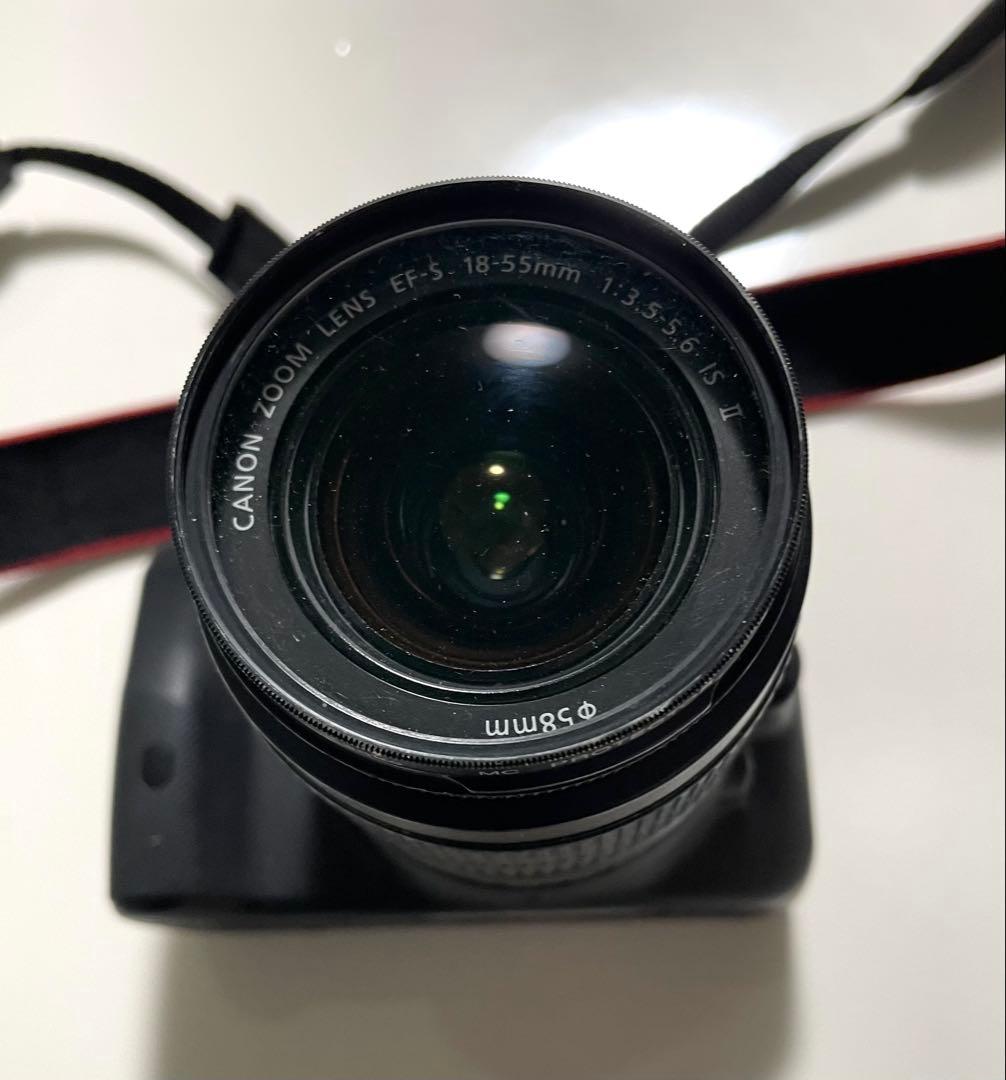 CANONデジタル一眼レフカメラEOS KissX7充電器ストラップバッテリー付