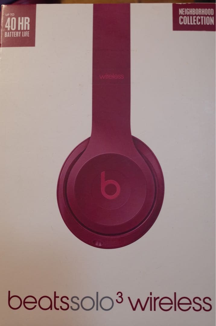 ヘッドホン Beats Solo3 Wireless Brick Red