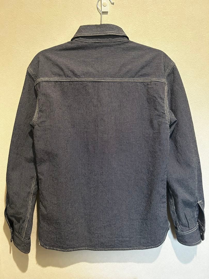 real、used✴︎THE FLAT HEAD ヒッコリーワークシャツ