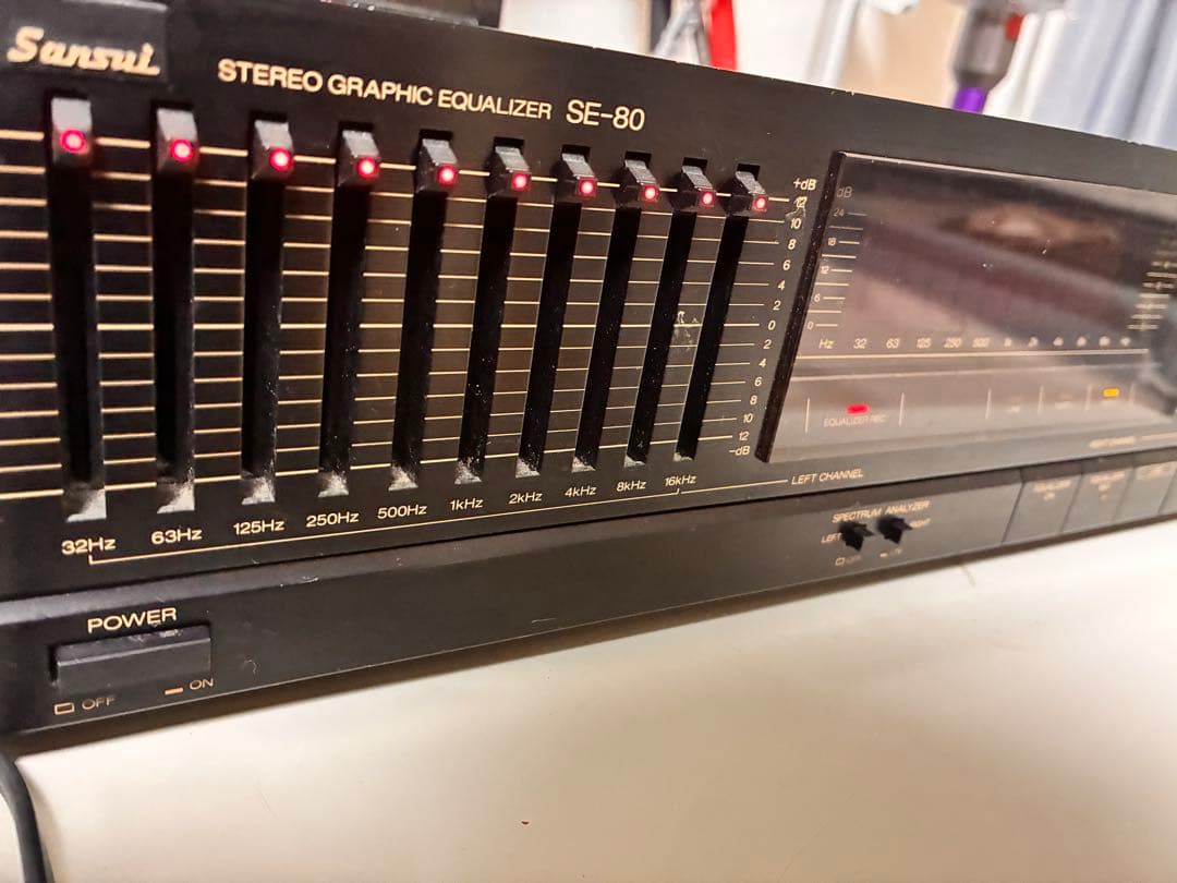 Sansui SE-800 ステレオグラフィックイコライザー