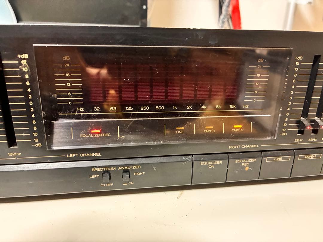 Sansui SE-800 ステレオグラフィックイコライザー