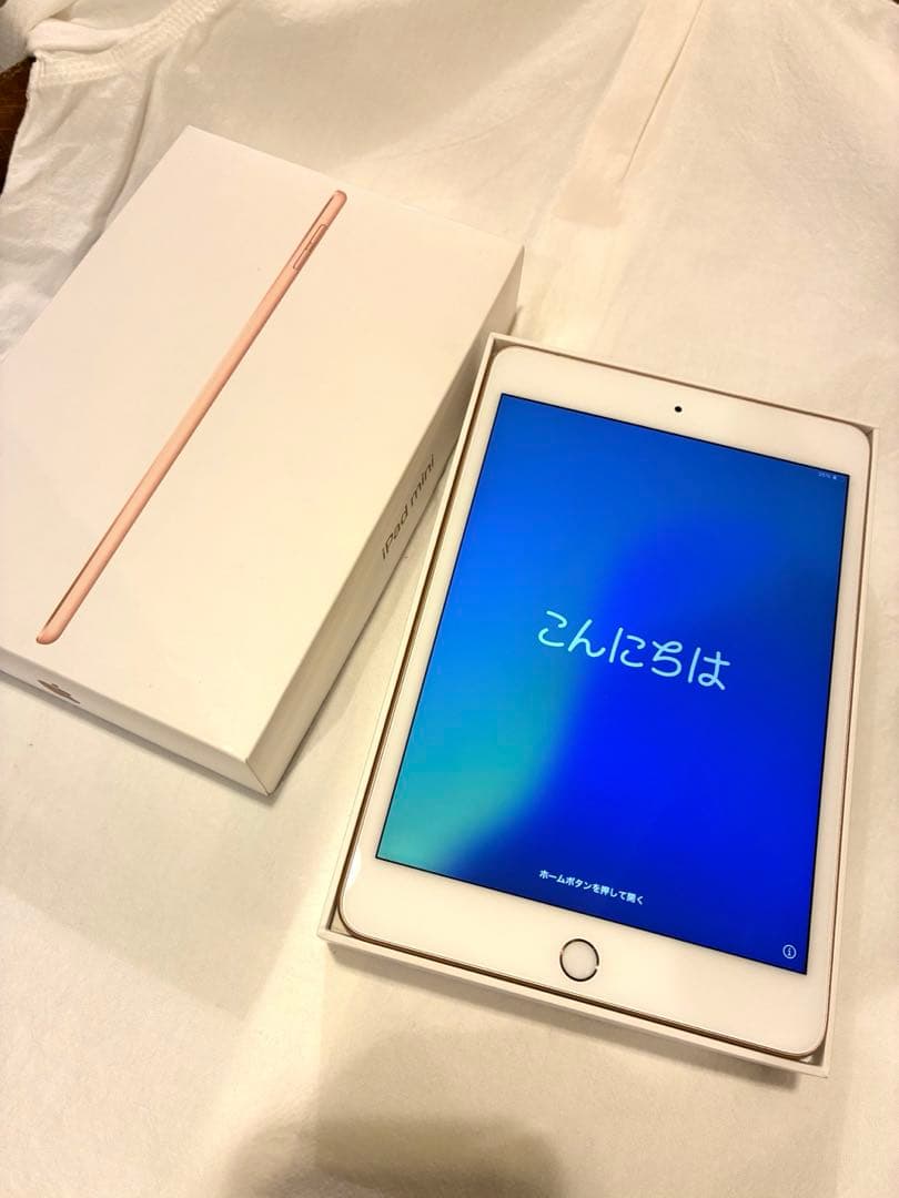 iPad mini 第五世代 64GBゴールド セルラーモデル　バッテリー92%