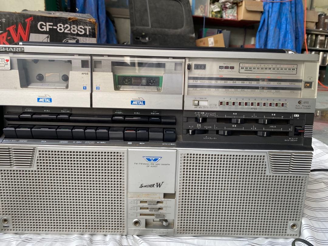 SHARP GF-828ST ラジオ付ステレオテープレコーダー