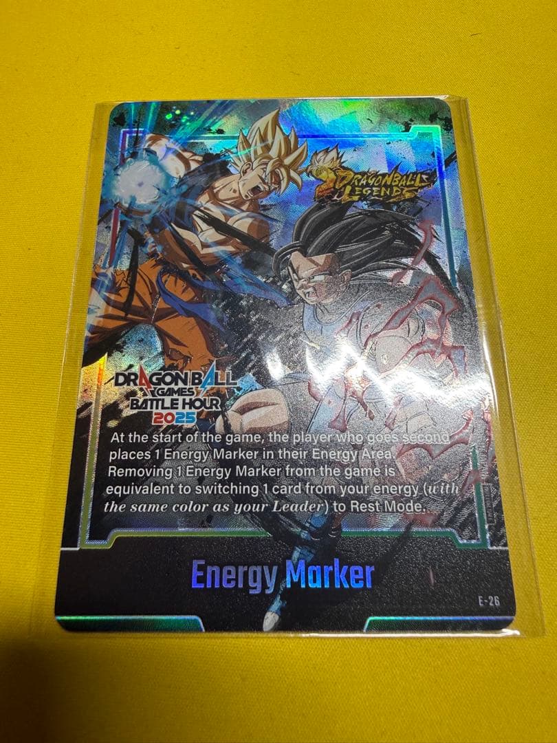 ドラゴンボールカード Energy Marker 英語版　未開封エナジーマーカー