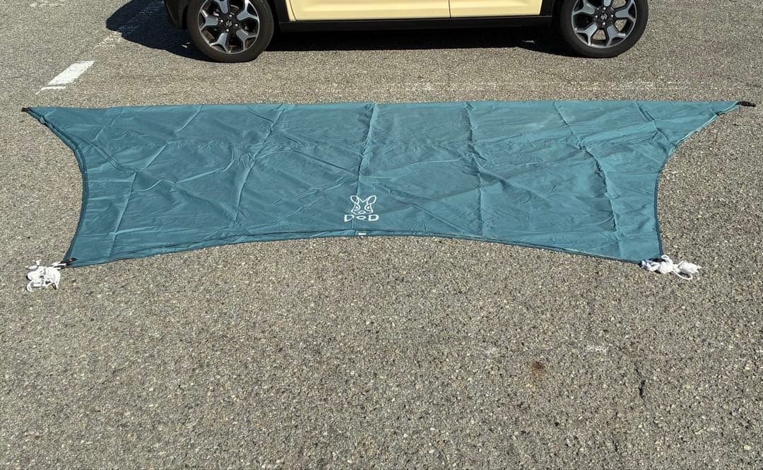 DOD いつかのタープTC ブルーグレー　中古品