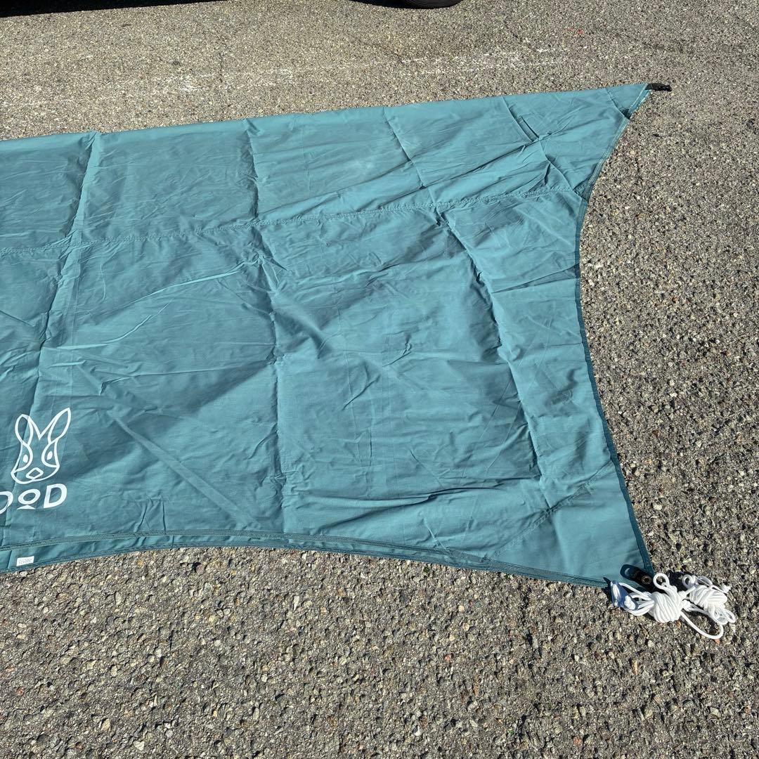 DOD いつかのタープTC ブルーグレー　中古品