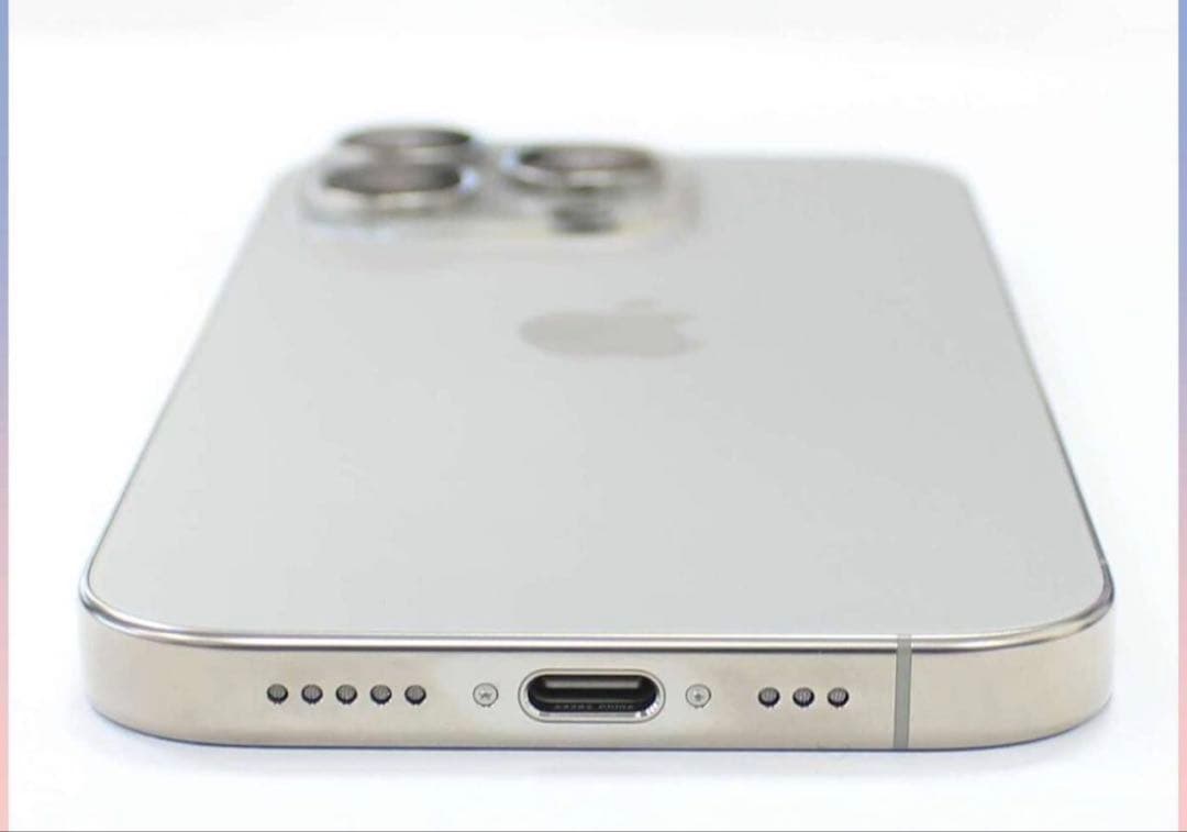 iphone 16 Pro 256gb ナチュラル バッテリ100% 充放電9回