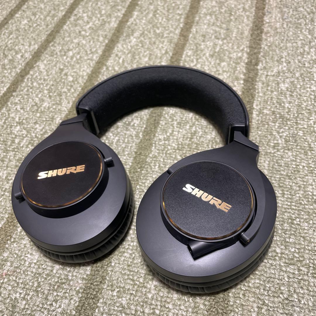 美品 Shure SRH840A モニターヘッドホン