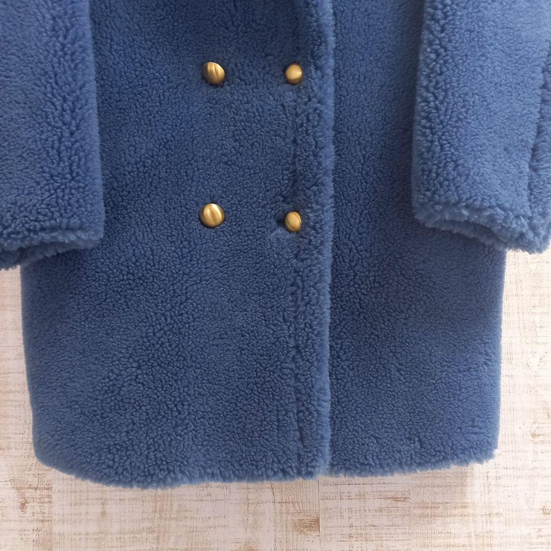 ☆定価5万☆新品☆ allureville ウール MIX ボア ピーコート 2