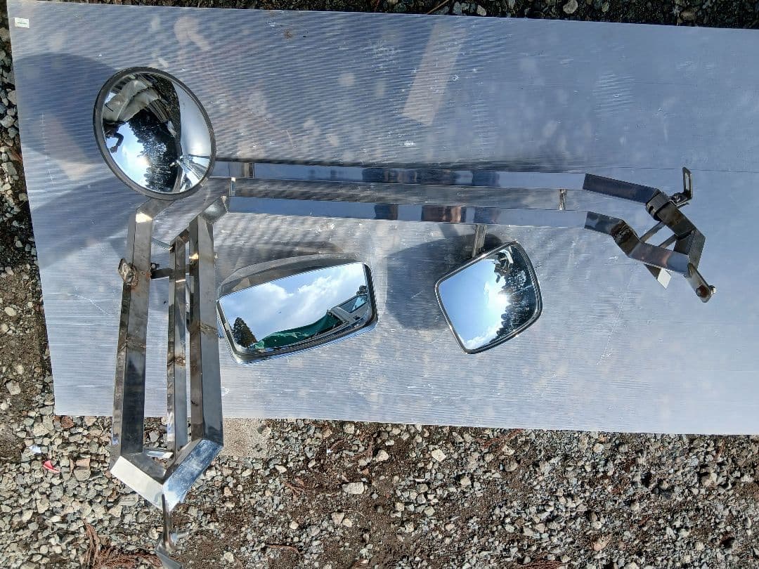 デコミラー ステンレス 左右セット