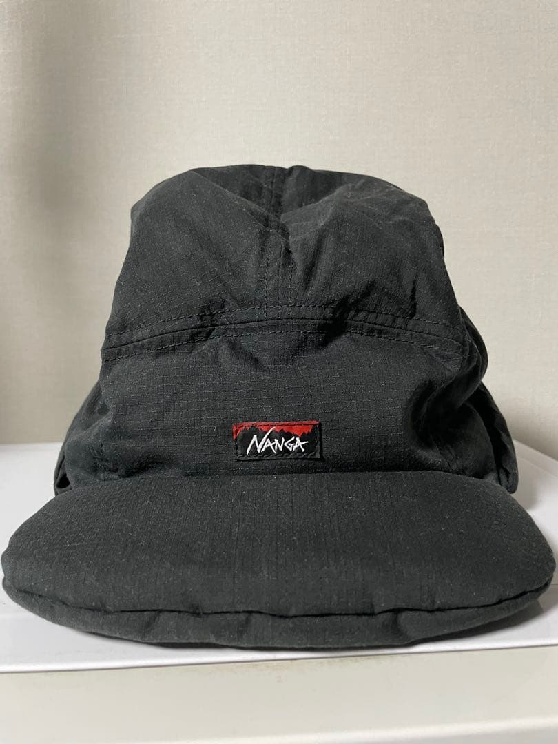 つ*し様 NANGA ブラック フライトキャップ