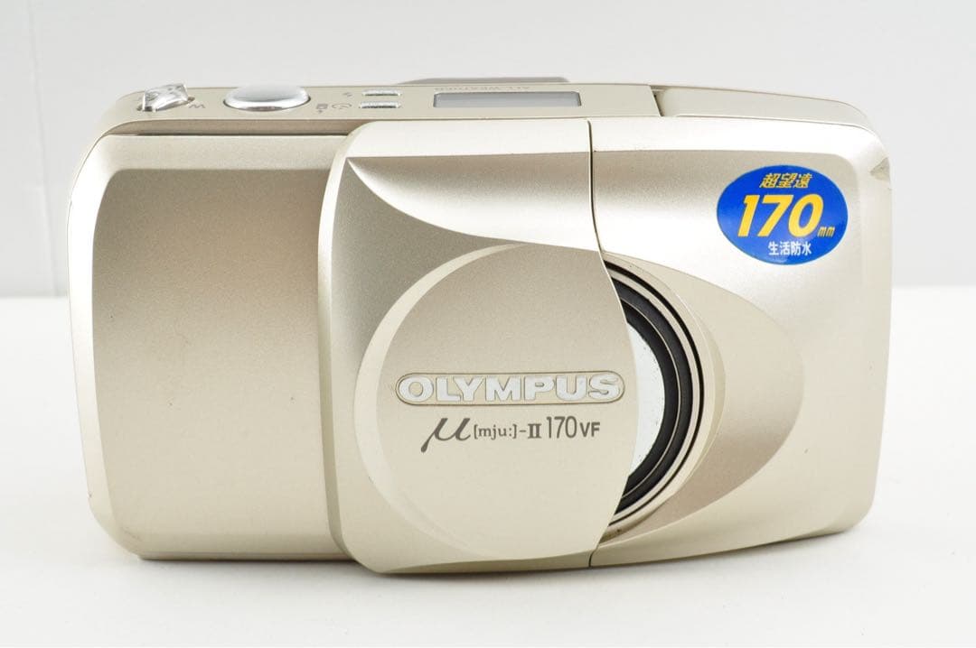 美品　OLYMPUS μ-ii mju 170 VF ミュー フィルムカメラ