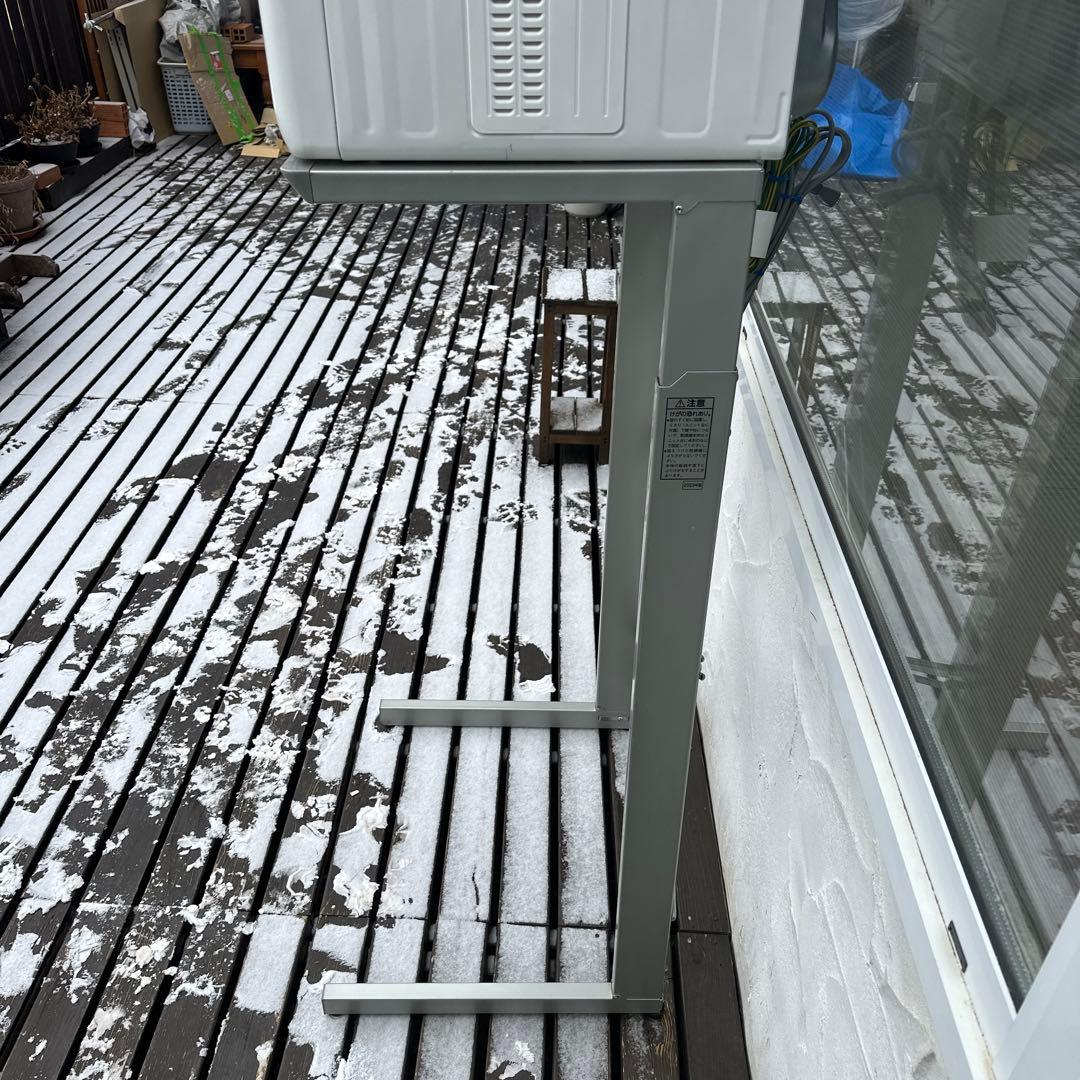 美品　パナソニック　衣類乾燥機　６ｋｇ　NH-D603-W　ユニット台　セット