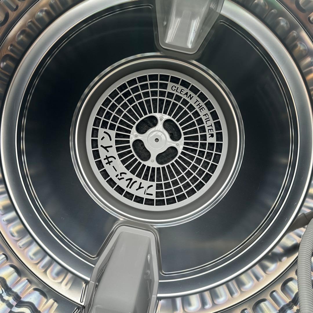 美品　パナソニック　衣類乾燥機　６ｋｇ　NH-D603-W　ユニット台　セット