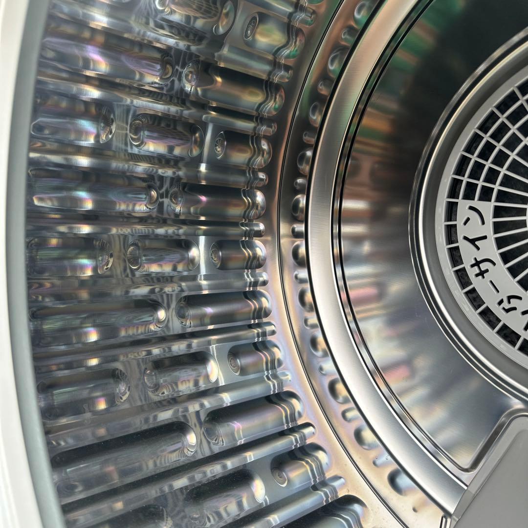 美品　パナソニック　衣類乾燥機　６ｋｇ　NH-D603-W　ユニット台　セット