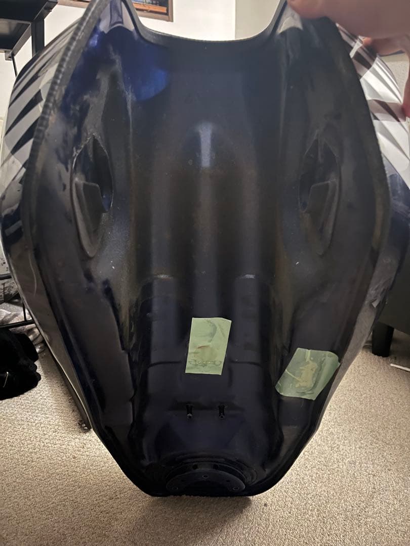 ゆー　　　　YAMAHA xjr400r 4hm タンク　純正カラー　外装