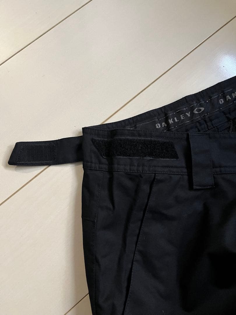 OAKLEY スノーボードパンツ ナイロンカーゴ ブラック スノボウェア