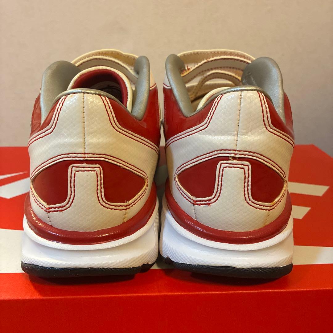 NIKE トレーニングシューズ ホワイト/レッド/シルバー