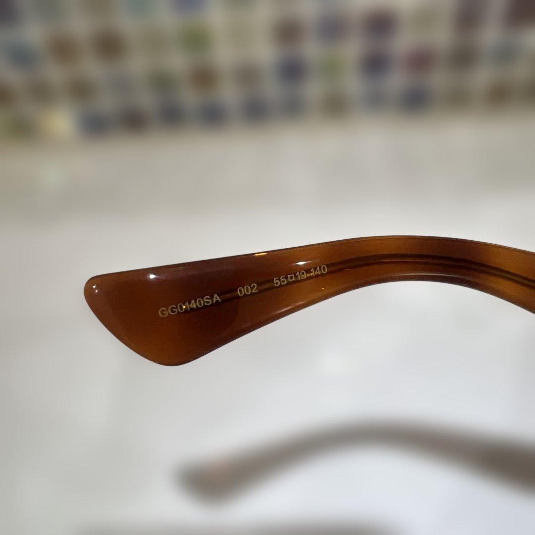 Gucci グッチ　ブラウン サングラス　ケース付き