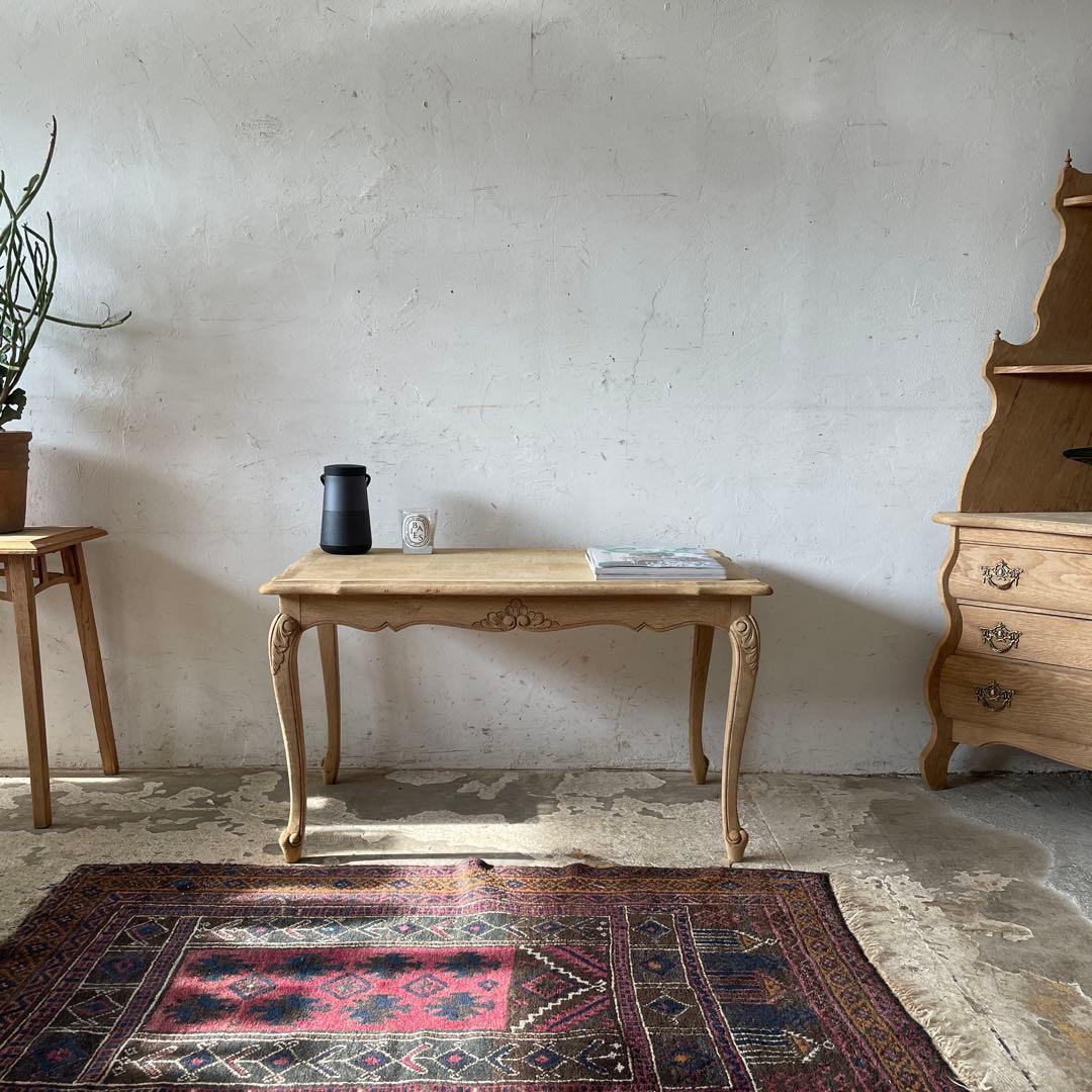 年末・年始SALE ビンテージ　サイドテーブル コーヒーテーブル　　猫脚　剥離