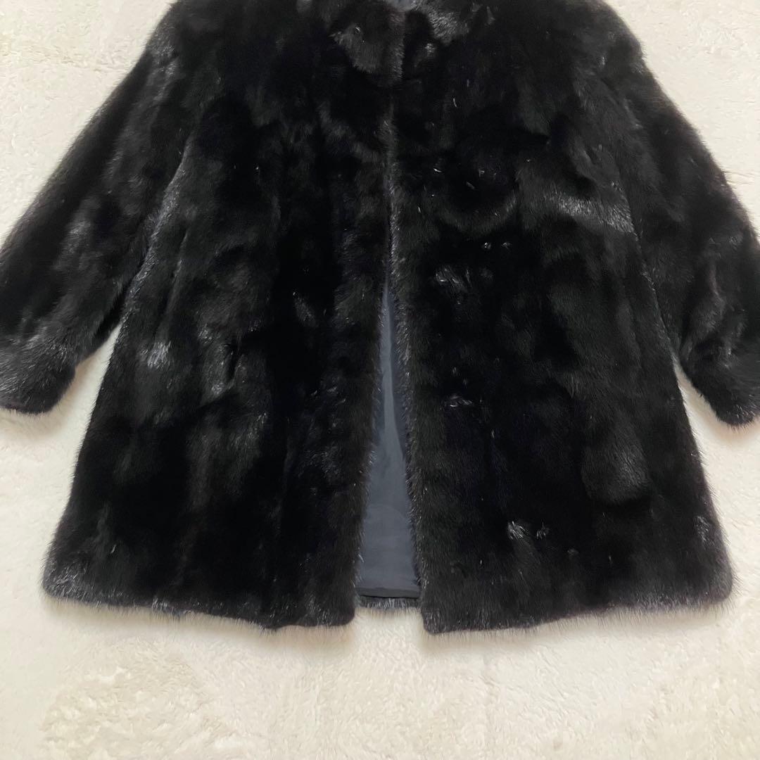 ⭐︎人気⭐︎極美品⭐︎ SAGA MINK 銀タグミンクコート　厚手　ファー