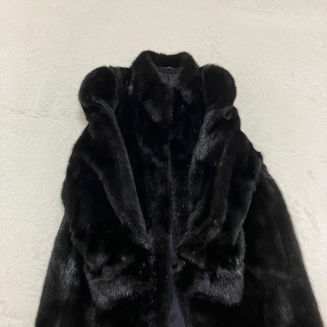 ⭐︎人気⭐︎極美品⭐︎ SAGA MINK 銀タグミンクコート　厚手　ファー