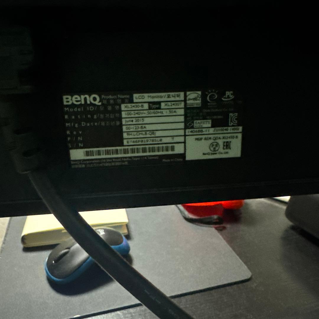ゲーミングモニター BENQ XL2430-t