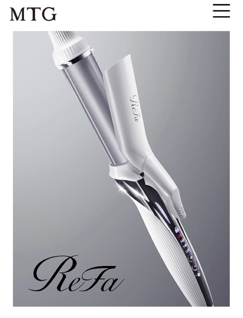 ■期間限定■MTG ReFa BEAUTECH CURL IRON 32mm