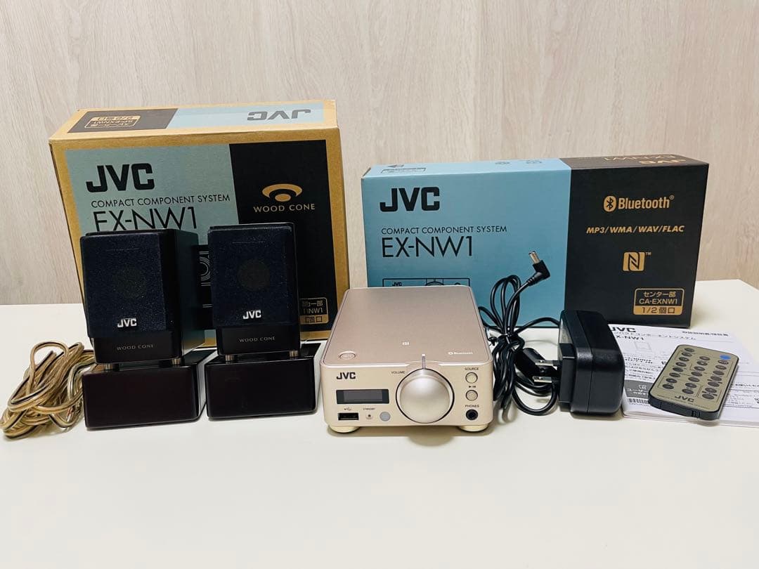 【美品】JVC EX-NW1 コンパクトコンポーネントシステム