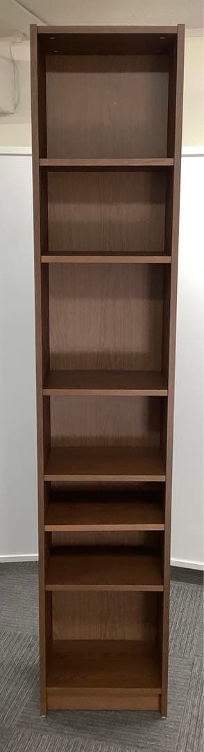 【直接引取限定】7段木製本棚 イケア Billy 棚板高さ調整可 高さ202cm