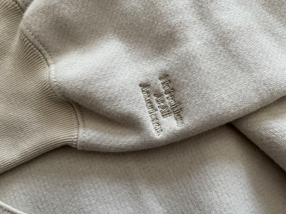 AMERICANA/アメリカーナWIDE FULLZIP HOODIEナチュラル