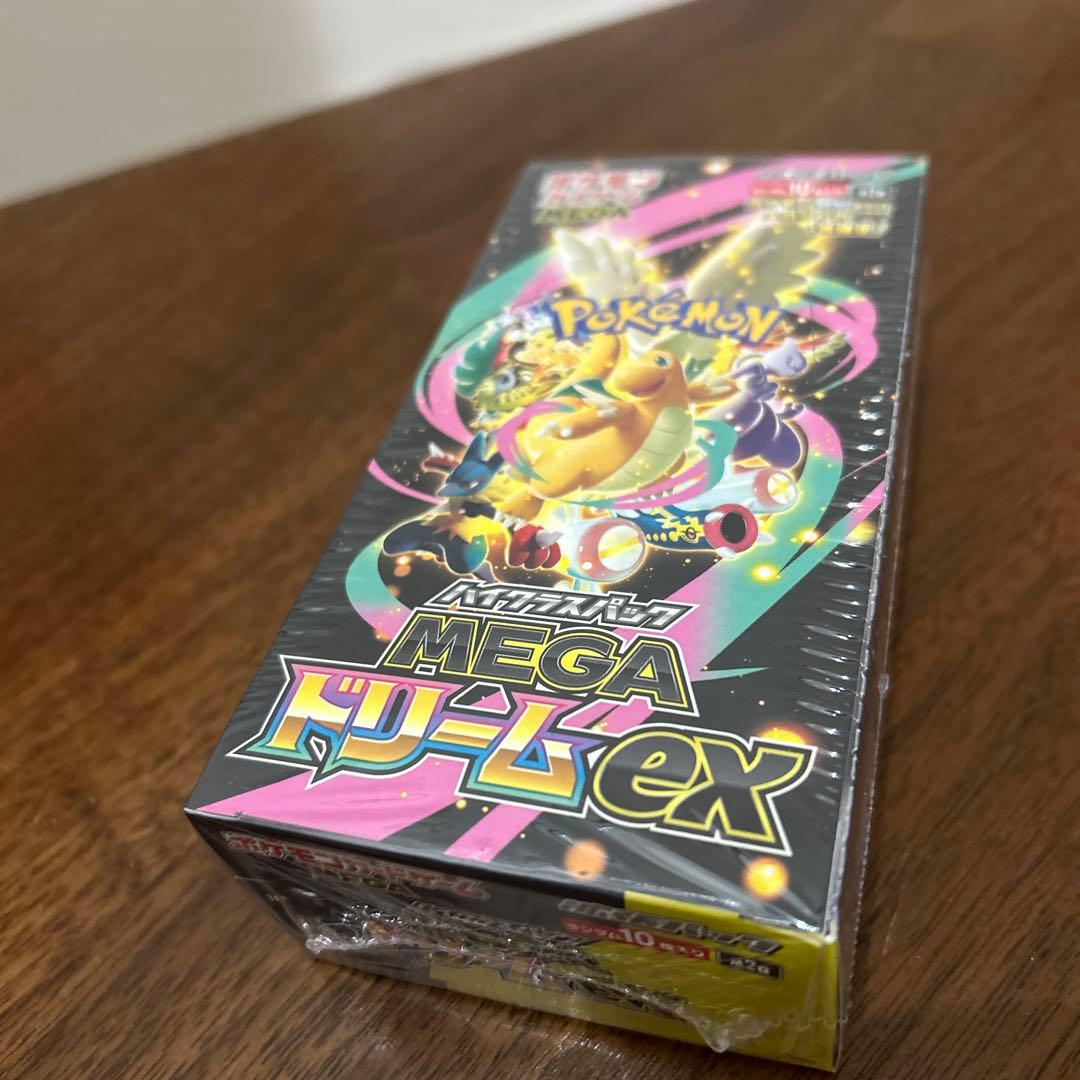 【シュリンク付き】ポケモンカードゲームMEGAドリームEX 1BOX 新品未開封