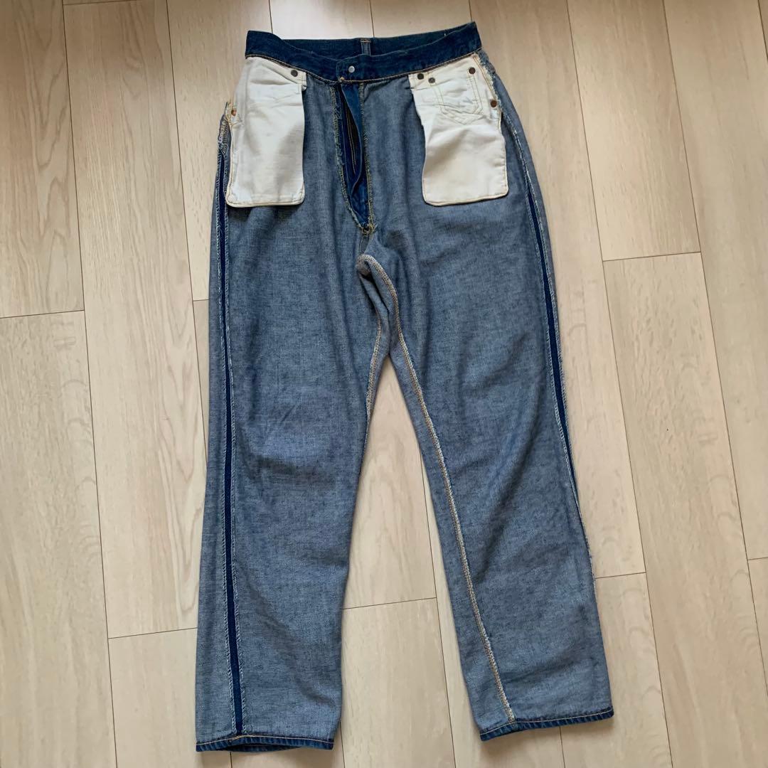 50's 60's LEVI'S リーバイス 701xx モンローデニム　濃紺