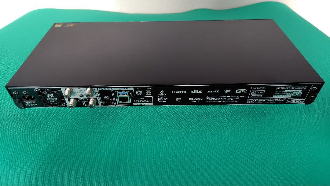 SONY BDZ-ZW1800 1TB ブルーレイレコーダー ソニー