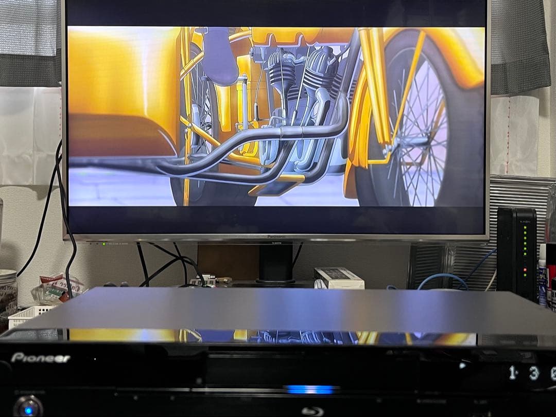 新品リモコン付　パイオニア　ブルーレイプレイヤー　BDP-LX54