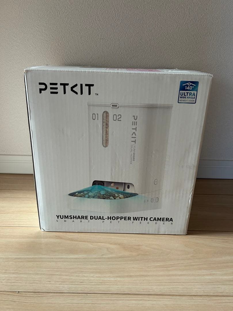 PETKIT 自動給餌器 Dual-Hopper カメラ付き