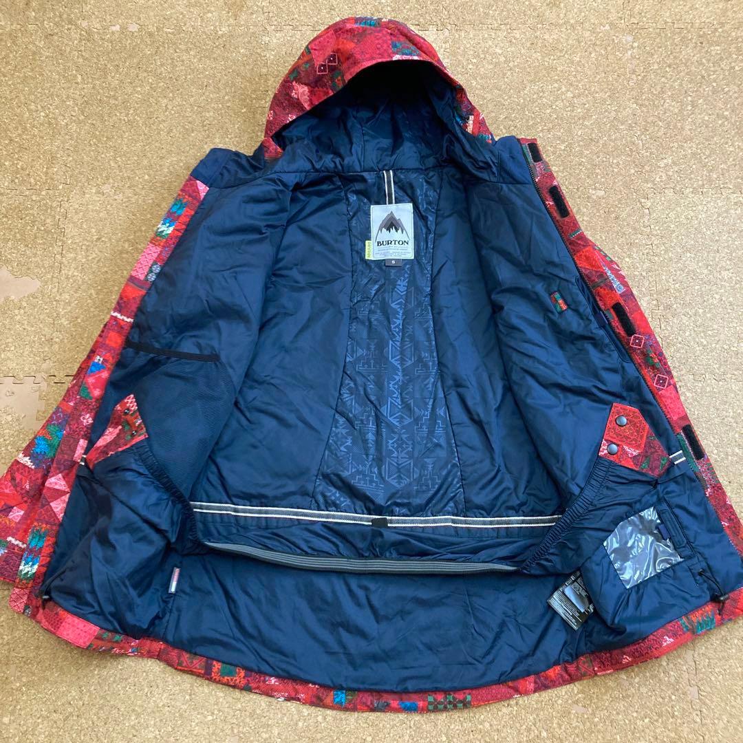 【美品】バートン Burton スキーウェア スノボジャケットSレディース