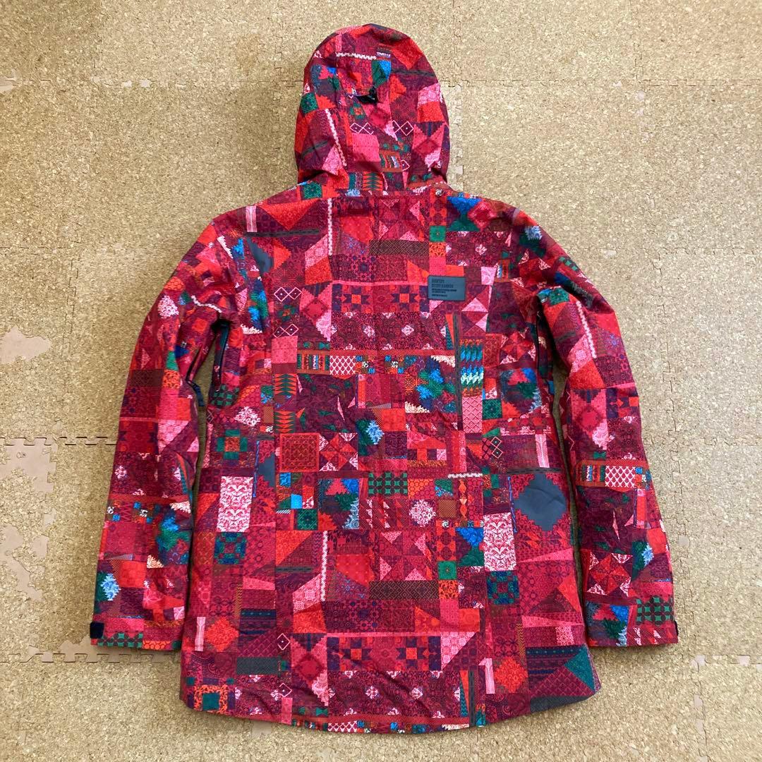 【美品】バートン Burton スキーウェア スノボジャケットSレディース