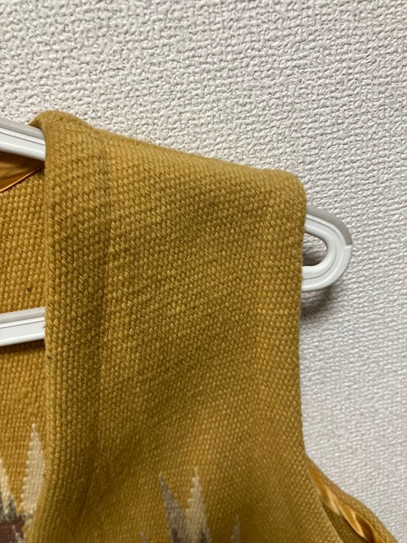 ORTEGA'S チマヨ 手織りウールベスト Mサイズ