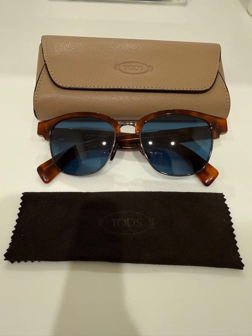 ロンハーマン　TODS ブラウン サングラス ケース付き