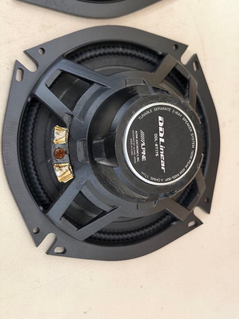 アルパイン DDL-RT17S 17cmスピーカー ))