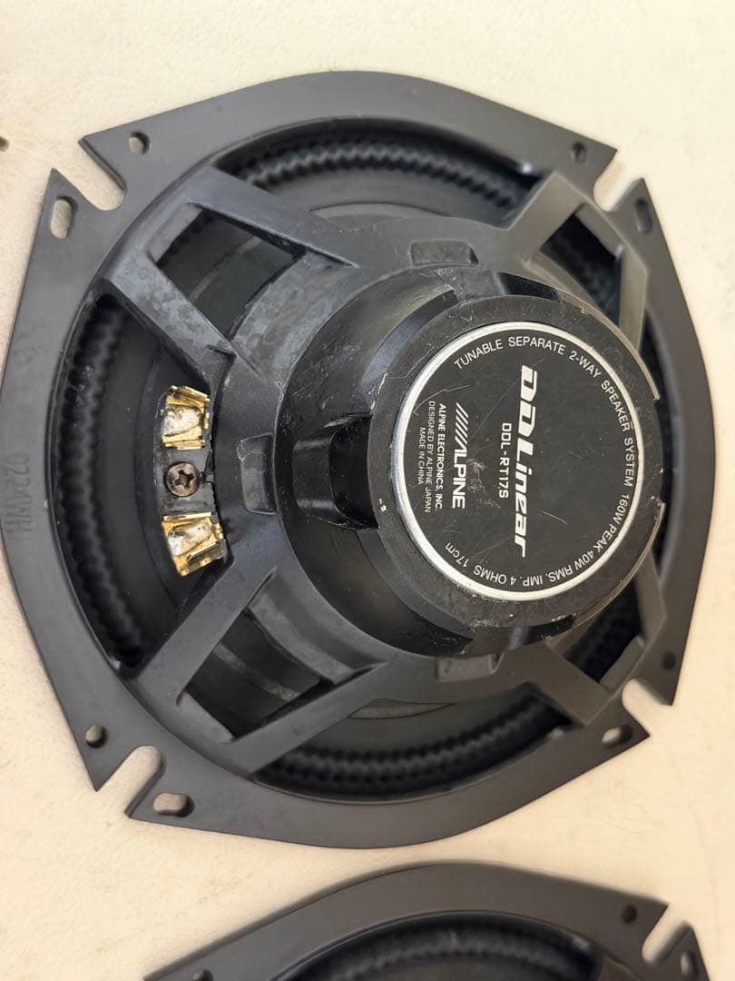 アルパイン DDL-RT17S 17cmスピーカー ))