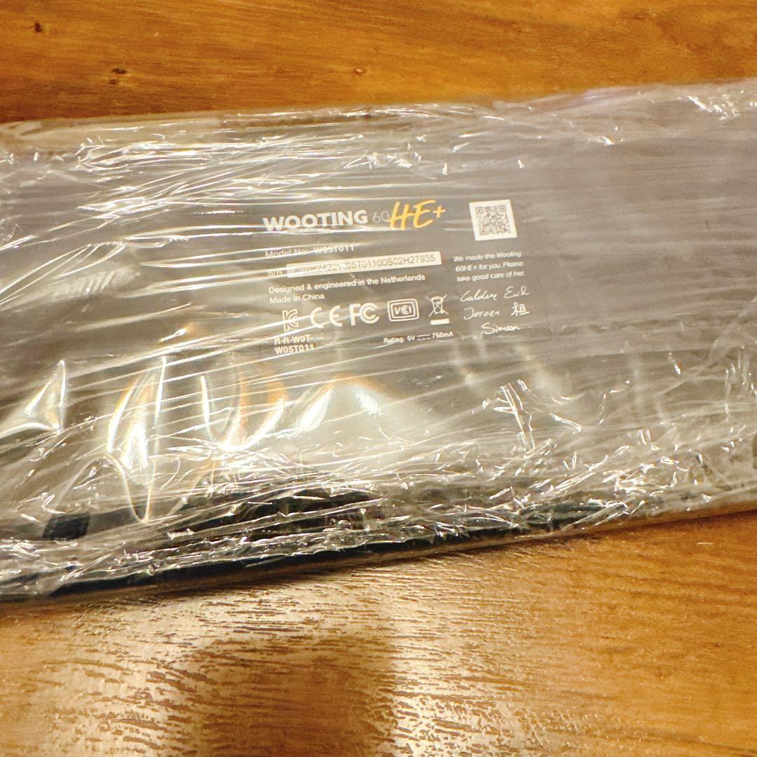 Wooting 60HE+ ゲーミングキーボード