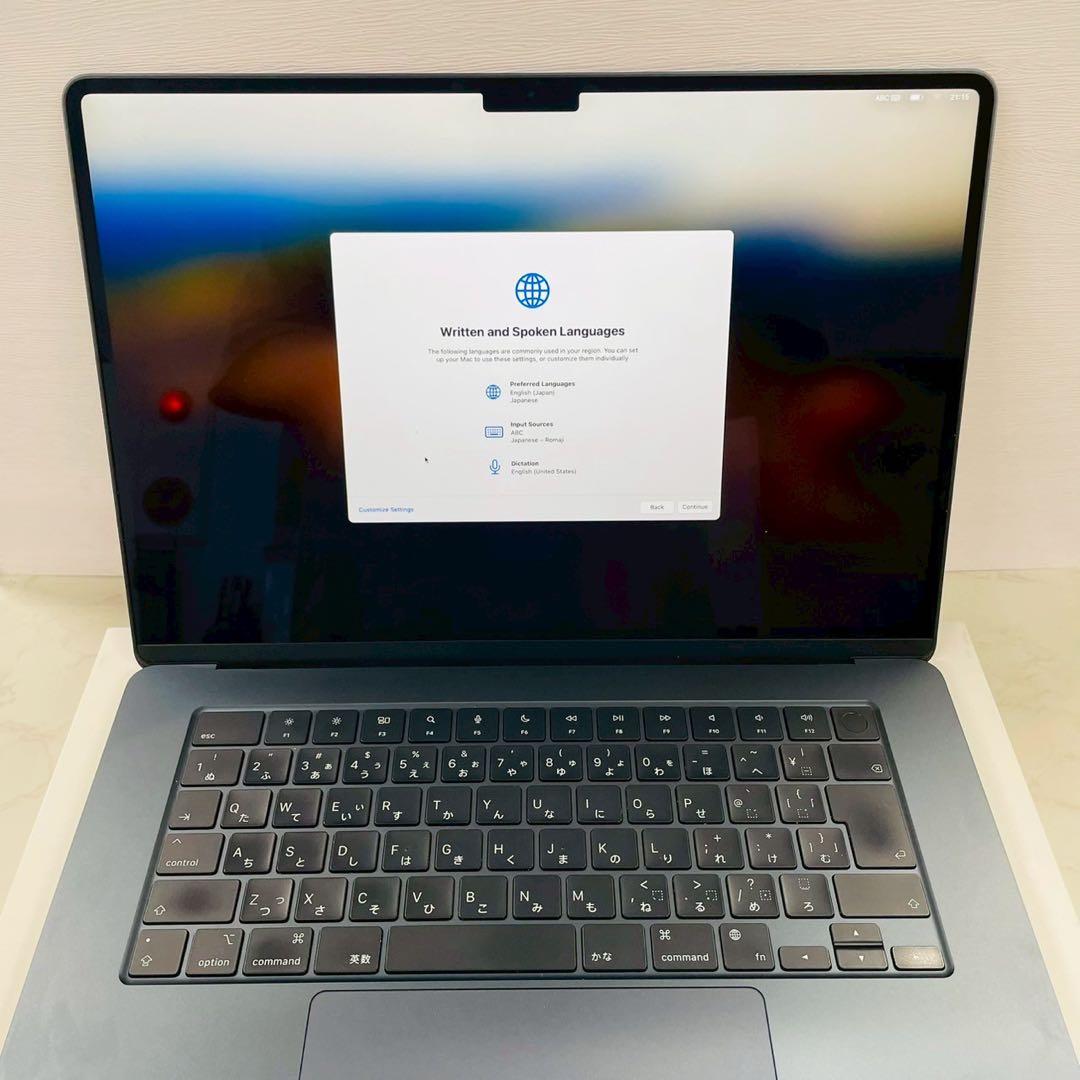 MacBook Air 2023 15インチ M2 8GB 256GB