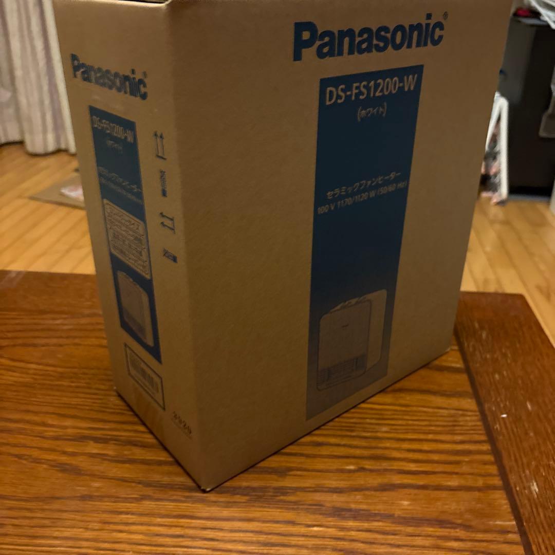 新品未開封 Panasonic セラミックファンヒーター DS-FS1200-W