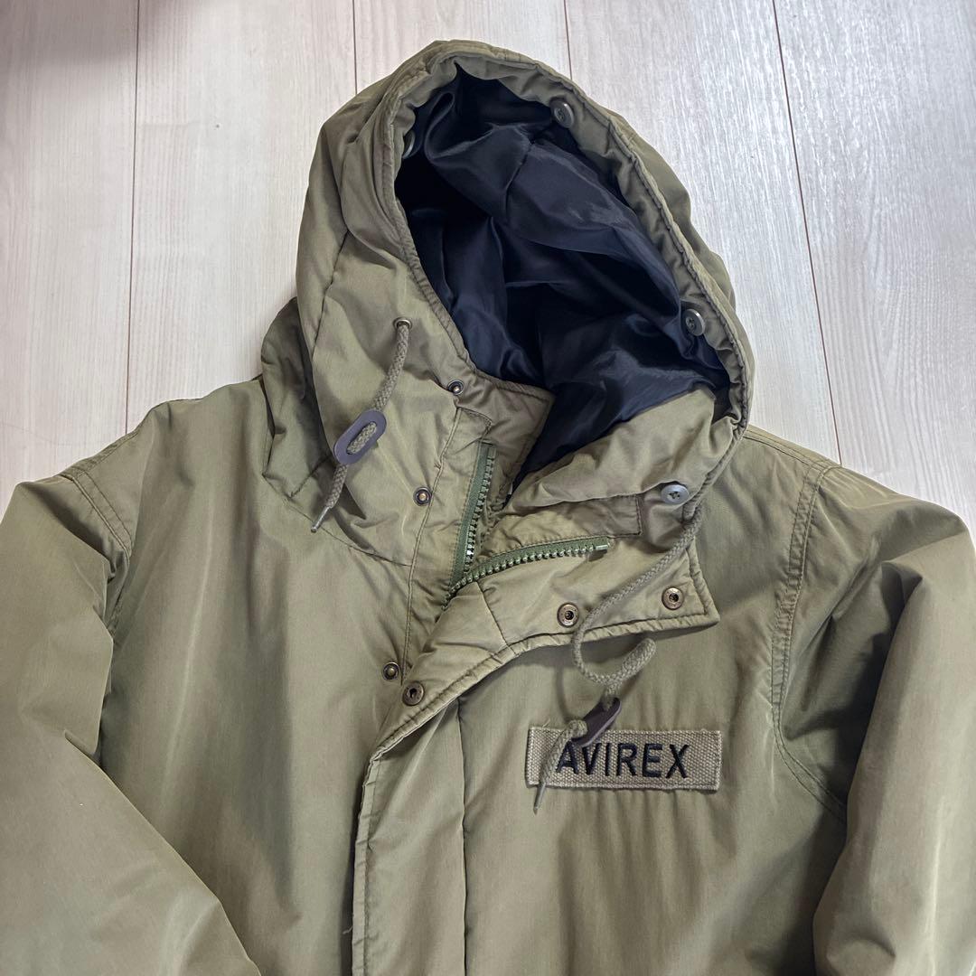 AVIREX モッズコート オリーブ