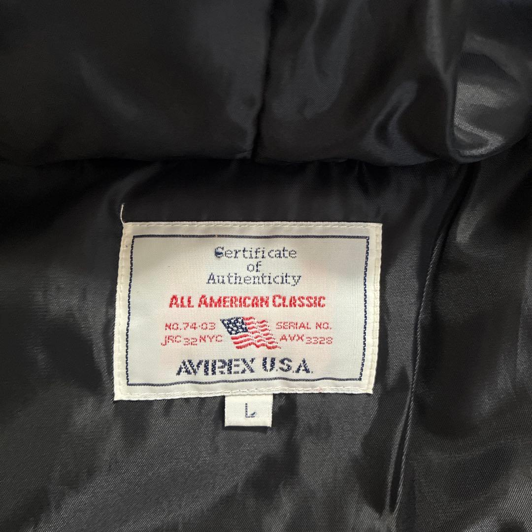 AVIREX モッズコート オリーブ