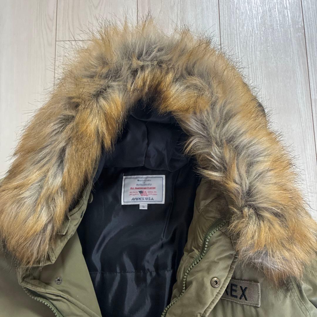 AVIREX モッズコート オリーブ