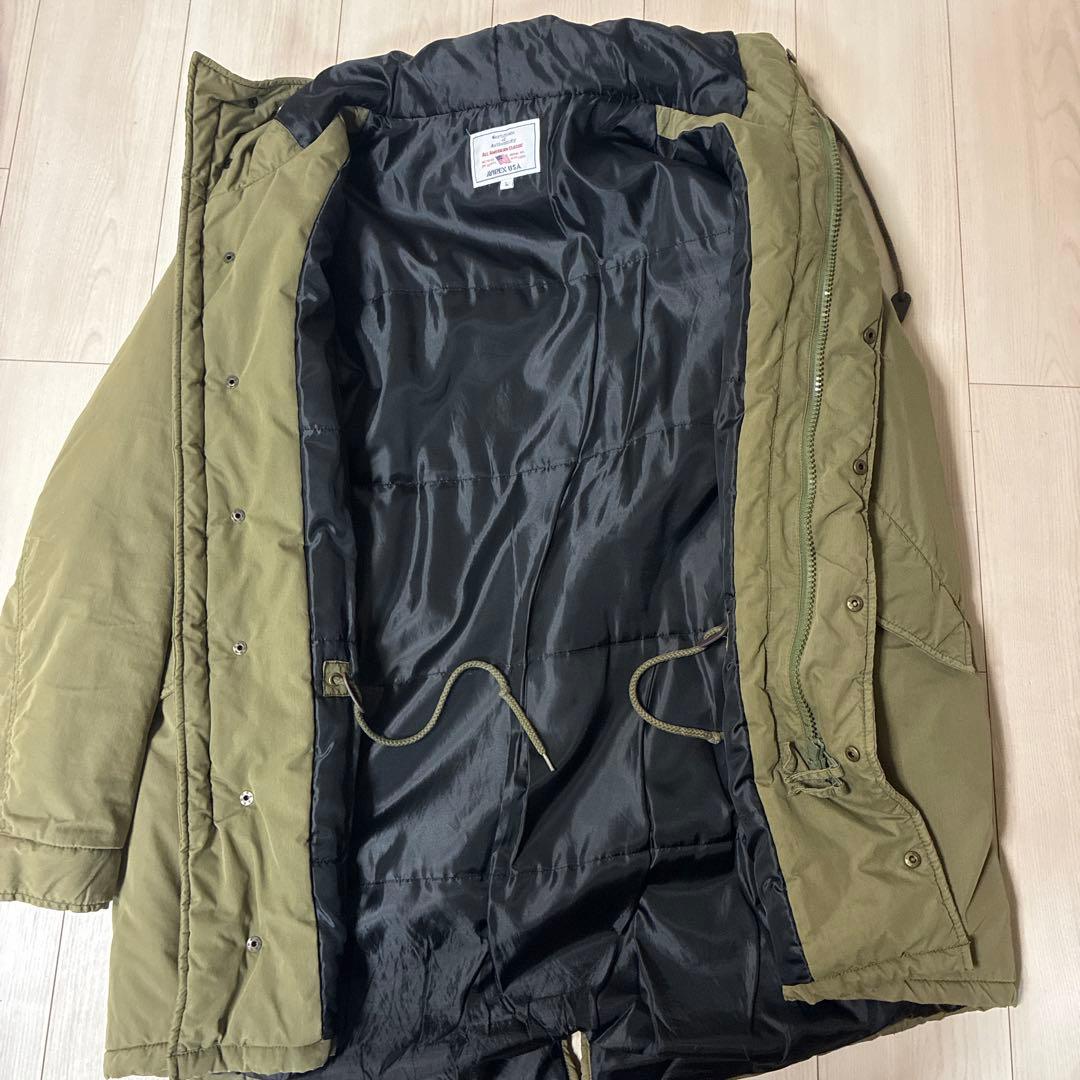 AVIREX モッズコート オリーブ